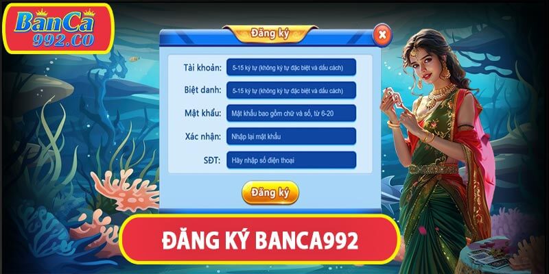 Các bước đăng ký Banca992